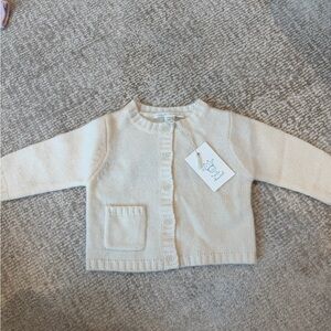 Marie Chantal Cream Kids Sweater
